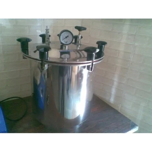 Portable Type Autoclave - Color: Sliver