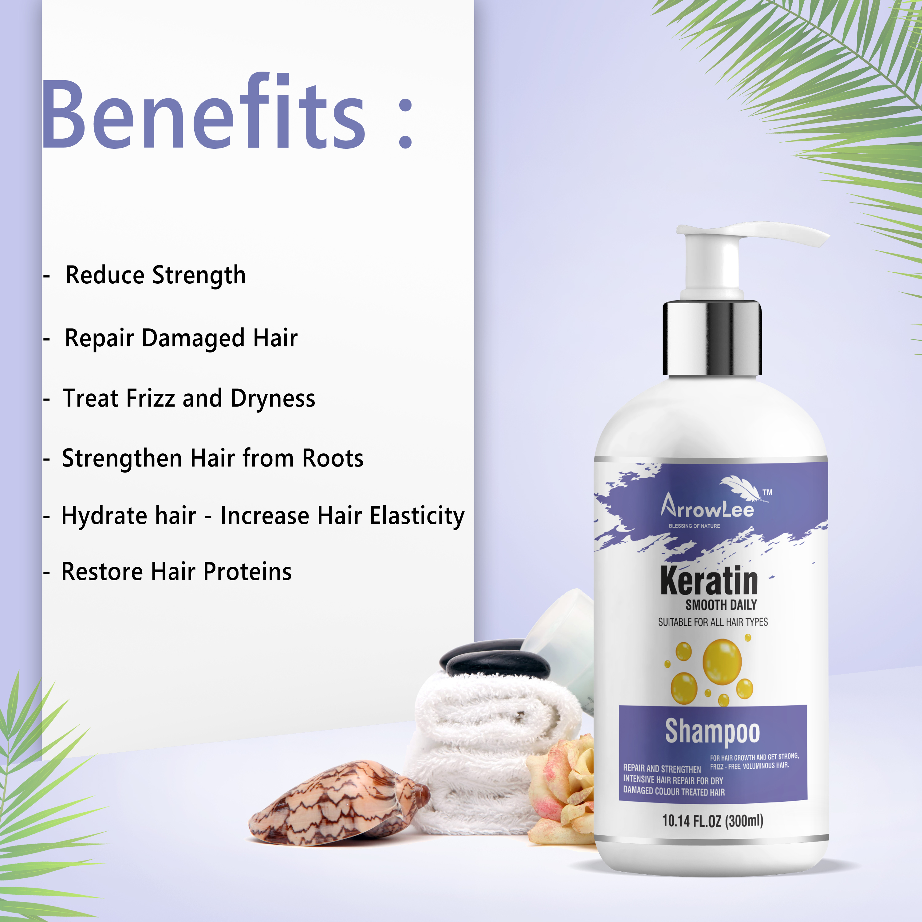 Keratin Smooth Daily Shampoo