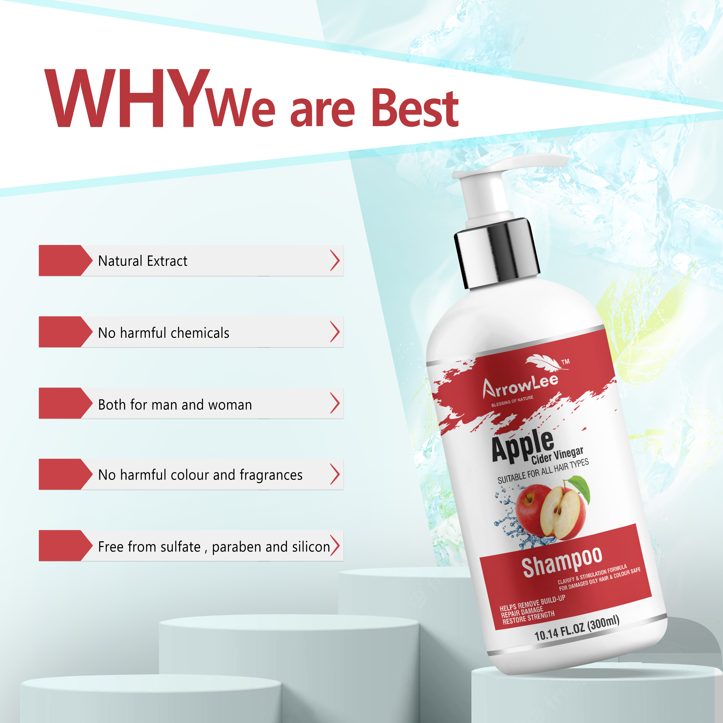 Apple Cider Vinegar Shampoo