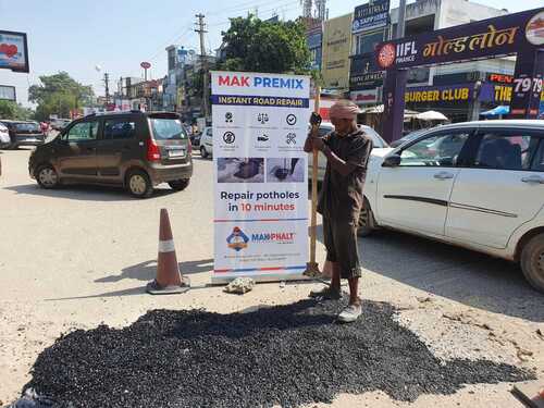 MAK PREMIX ROAD PATCHING MATERIAL By M. K. PETRO PRODUCTS (I) PVT. LTD.