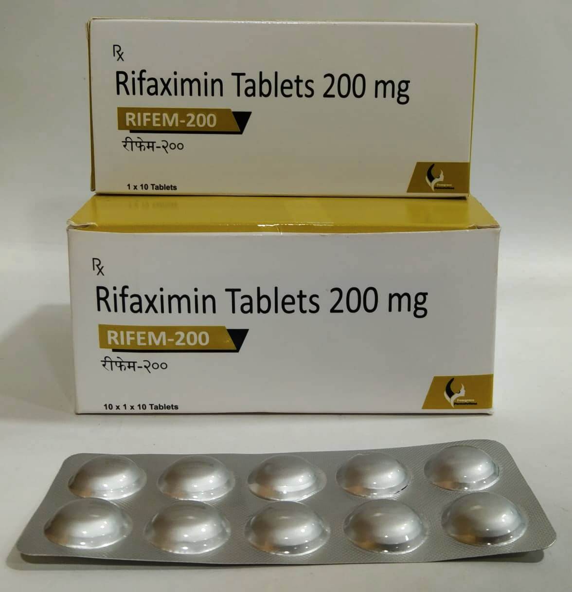 RIFAXIMINE 200/400 MG TAB
