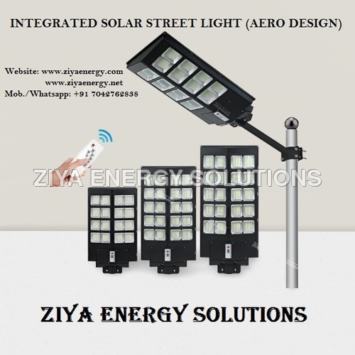 ZIYA 25W INTEGRATED SOLAR STREET LIGHT (AERO DESIGN)