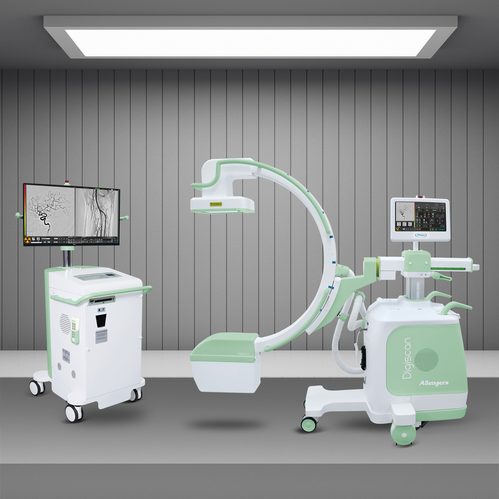 C-Arm with Flat Panel Detector (FPD) Embedded with DSA