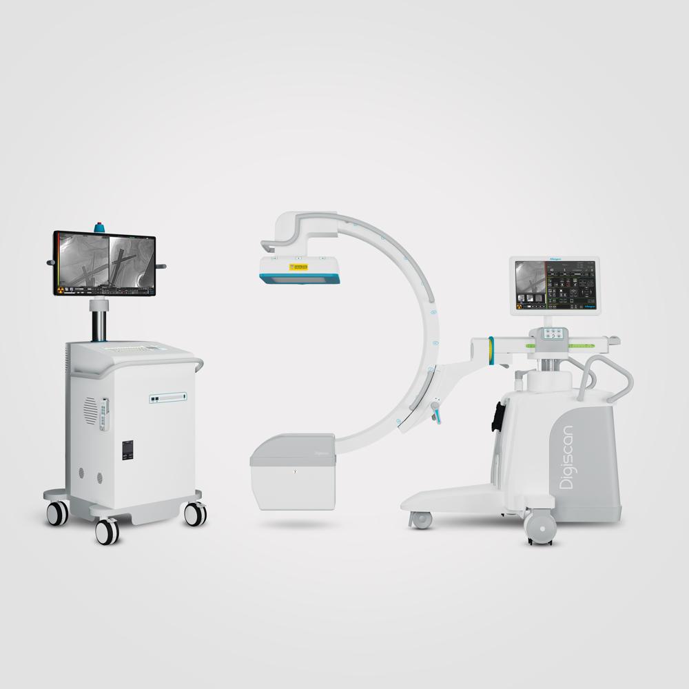 DIGISCAN V20 / V30 - C-Arm with Flat Panel Detector (FPD) Embedded with DSA