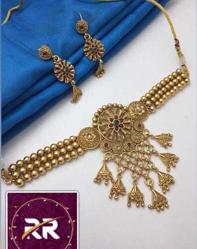 Gold Fashion Jewellery Set