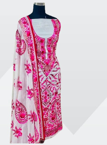 Multicolour Handwork Punjabi Suits