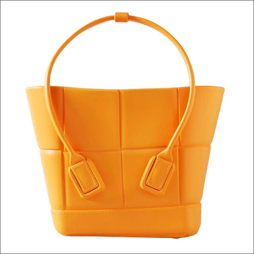 Orange Letter Jelly Purse Cute Clear Bag PVC Cross-body Handbags | Baginning