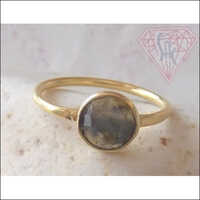 Gemstone Labradorite Ring
