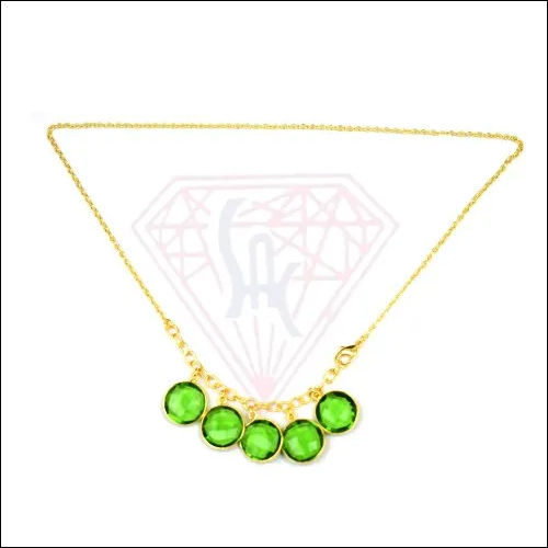 Peridot Gemstone Necklace