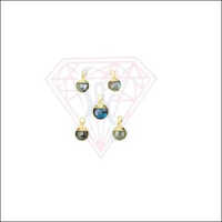 Round Labradorite Gemstone Pendant For Christmas