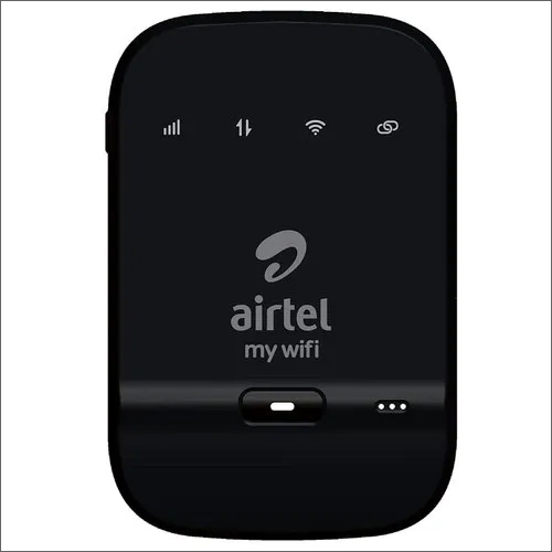 Black Airtel Amf 311Ww Data Card 4G Hotspot