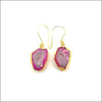 Agate Gemstone Earring