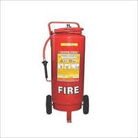 Red Industrial Fire Extinguisher Cylinder