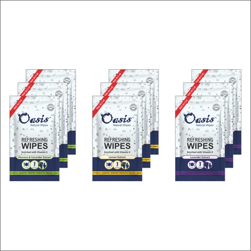 Oasis Refreshing Wet Wipes - Non Woven Spun Lace Material | Gentle On All Skin Types, Ideal For Baby's Face, Hands & Body