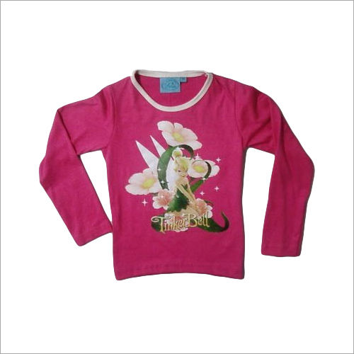 Girls T Shirt Age Group: 4-6 Year