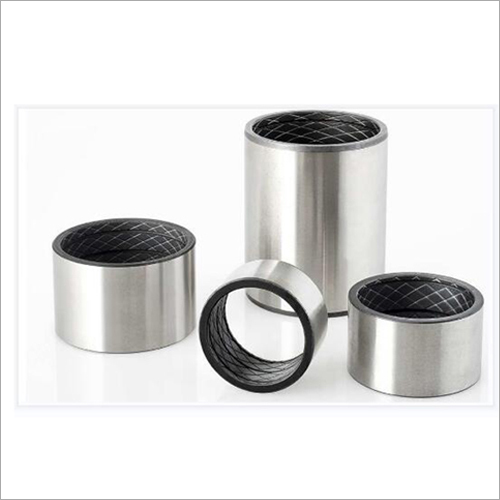 Steel Mesh Bushing - Stainless Steel, Various Sizes Available | Polished Finish, Hardness HV >650, Grease Reservoir for Abrasive Particle Removal