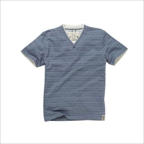 Men V Neck T Shirt