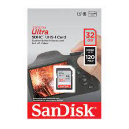 Sandisk  Ultra 32 Gb 120 Mbs Sd Card