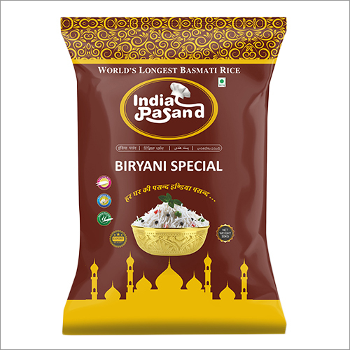 Biryani Special Basmati Rice - Medium Grain, High Purity | Fresh Quality Rice, Aromatic Flavor, Immune Boosting Benefits