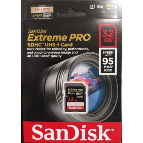 Sandisk  Extreme Pro  32 Gb 95mbs