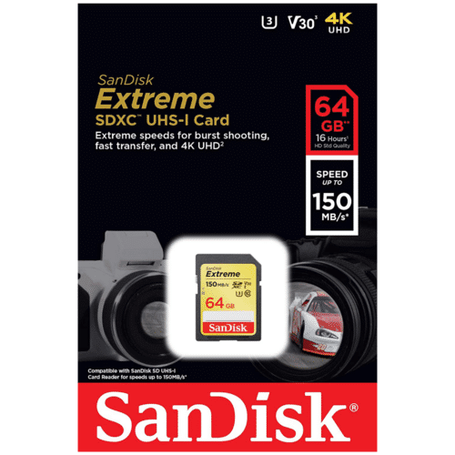 Sandisk  Extreme Pro  64gb 150mbssd Card