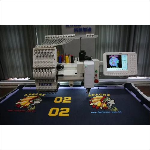 Ft1201-1ct Single Head Embroidery Machine - Dimension (L*w*h): 190x100x150 Centimeter (Cm)