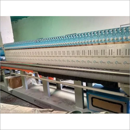 Cshx233 Used Chishing Multi Head Quilting And Embroidery Machine - Weight: 4500  Kilograms (Kg)