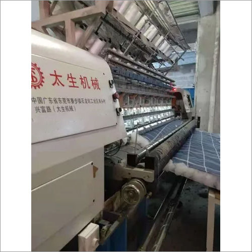 Silver Ts-128-3 Reconditioned Taisheng Multi Needle Quilting Machine