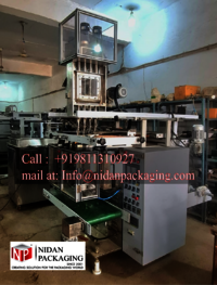 multi track packaging machine for powder