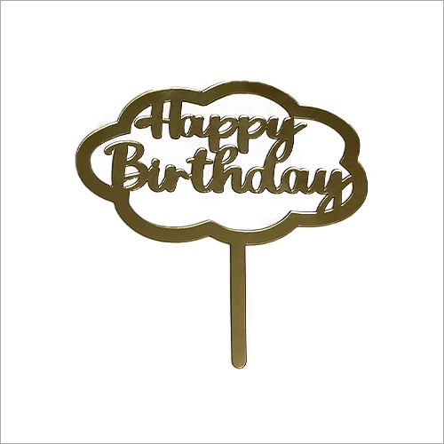 Cake Topper | Happy Birthday Cake | Vasari Pk