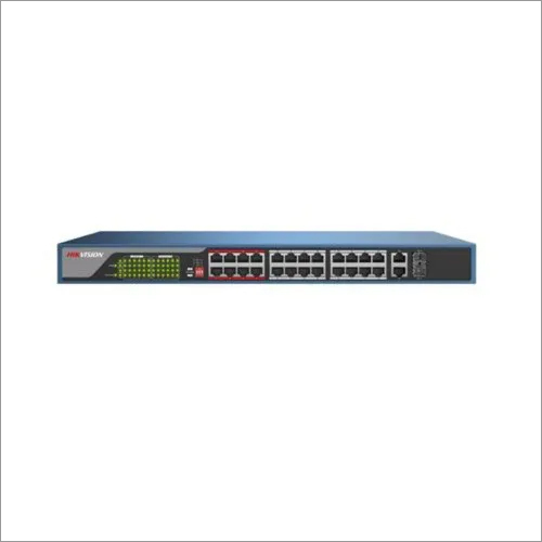 Hikvision 24-Port 100 Mbps Long-Range Unmanaged PoE Switch By MAPPLE OUTRIGHT SERVICES PRIVATE LIMITED
