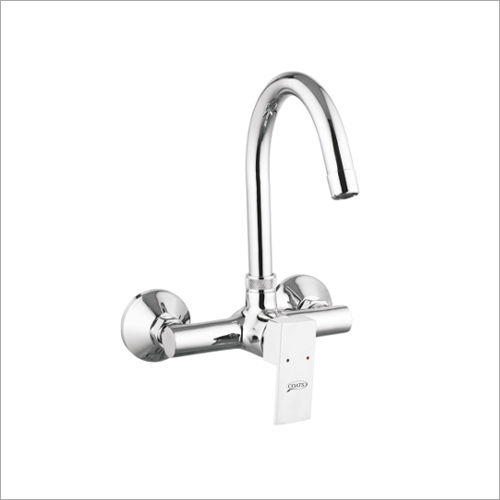 Single Lever Sink Mixer Wall Mounted Water Tap (QUBIX SERIES)