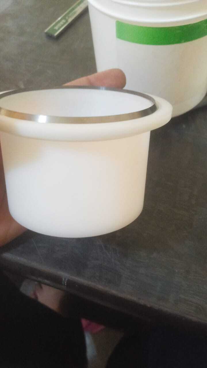 Pad Printing Hermetic Sealed Closed Ink Cup With Ceramic Ring