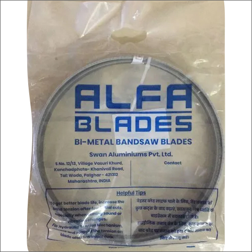 Silver High Speed Steel Alfa Bandsaw Blade