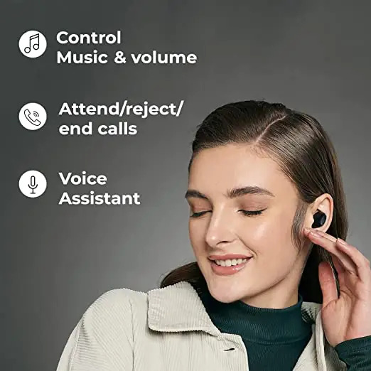 Full Touch Control Truly Wireless in-Ear Headphones Bluetooth