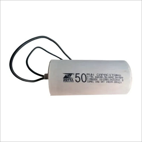 50Mfd Zotta Moter Run Capacitor Application: Ac/Motor