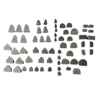 Carbide Brazed Tips - Color: Black