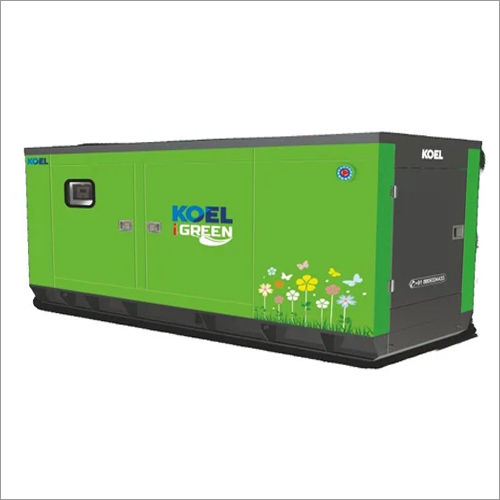 Green Industrial 125 Kva Silent Natural Gas Genset