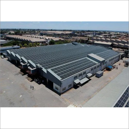 Black-White 500 Kw Solar Power Solution