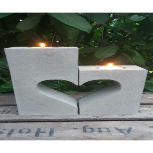 Handcrafted Wooden Candle Stand