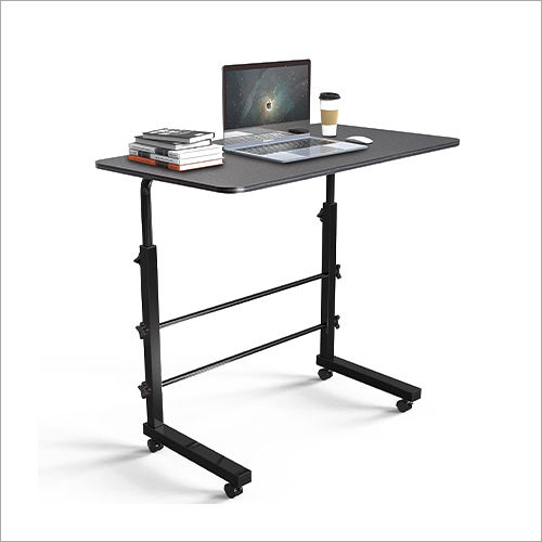 Black Line Hight Adjustable Laptop Table