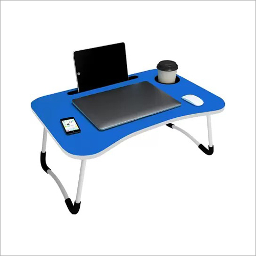 Blue Portable Folding Bed Laptop Table