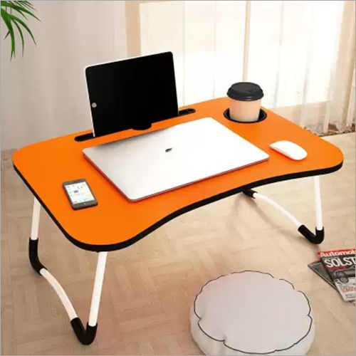 Orange Folding Laptop Table