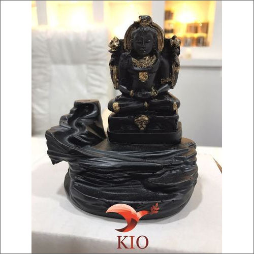 Charcoal Shiv Ji Backflow Incense Burner