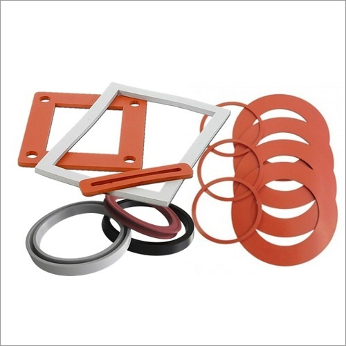 Silicone Rubber Gaskets - Rigid Different Available Sizes | Multicolor Ideal for Sealing in Aeronautics HVAC Industrial Ovens and Medical Devices
