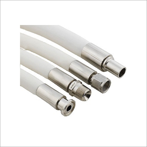 Silicone Braided Hose - 1/2" to 3" Sizes | Transparent and Rigid Design TC End Connection