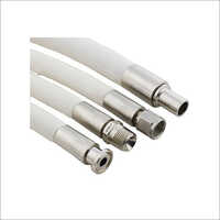 Silicone Braided Hose - 1/2" To 3" Sizes | Transparent And Rigid Design, Tc End Connection