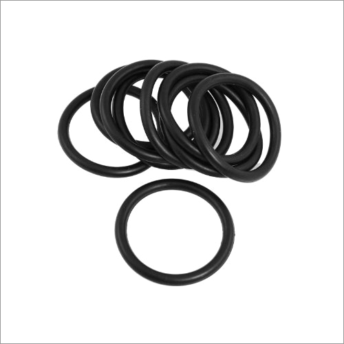 Nitrile Rubber Rings - Nitrile Material Various Sizes Black Color Rigid Hardness - Ideal for Sealing Applications in Automotive and Aerospace Industries
