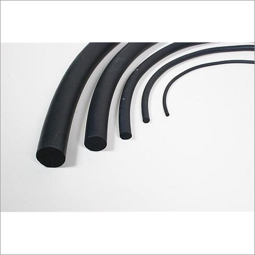 Viton Rubber Cords - Rigid Hardness 75 Shore 'A', Black Color | Superior Ozone Resistance, Low Compression Set