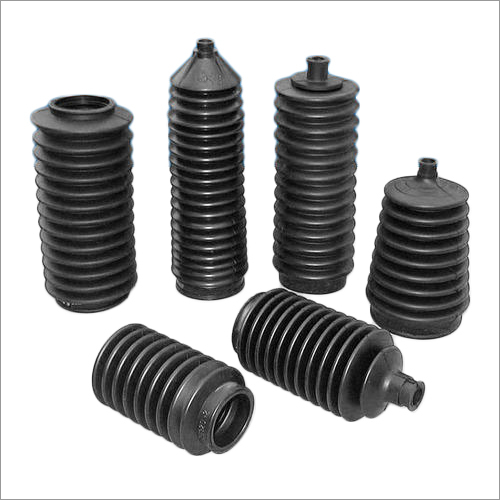 Black Silicone Bellow - Flexible, Crack Resistant Design | Ideal for Pesticide, Fertilizers, Pharmaceuticals, Chemical Processing